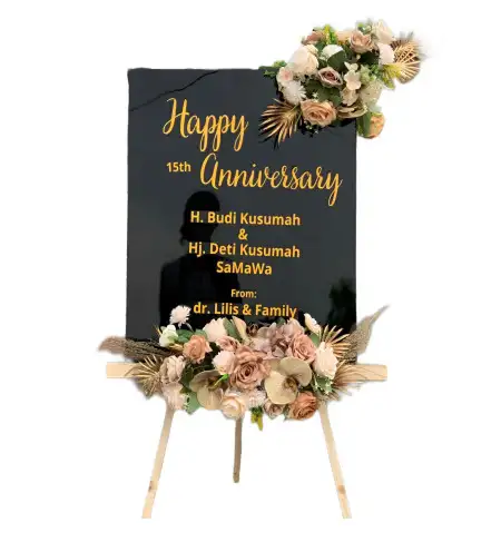Papan Bunga Akrilik Selakuray