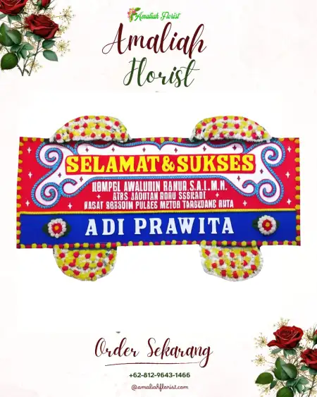 Papan Bunga Ucapan Selamat Selakuray